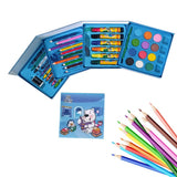 0858 Plastic Art Colour Set 58 pcs with Color Pencil, Crayons, Oil Pastel and Sketch Pens - SWASTIK CREATIONS The Trend Point