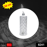 6241 Rose Candles for Home Decoration, Crystal Candle Lights - SWASTIK CREATIONS The Trend Point