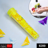 6289 Portable Hand Washing Bath Flower Shape Paper Soap Strips In Test Tube Bottle - SWASTIK CREATIONS The Trend Point