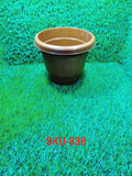 0838 Garden Heavy Plastic Planter Pot/Gamla 8 inch (Brown, Pack of 1,Medium ) - SWASTIK CREATIONS The Trend Point