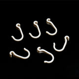 9069 6pc Small plastic hooks - SWASTIK CREATIONS The Trend Point