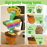 8047 Dancing Cactus Talking Toy, Chargeable Toy - SWASTIK CREATIONS The Trend Point