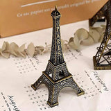 4733 Antique Finish 3D Metal Paris Eiffel Tower Metal Craft Famous Landmark Building Metal Statue, Cabinet, Office, Gifts Decorative Showpiece. - SWASTIK CREATIONS The Trend Point