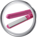 1215 Mini Portable Electronic Hair Straightener and Curler - SWASTIK CREATIONS The Trend Point