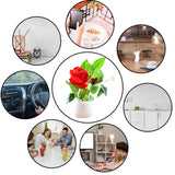 4863 Artificial Rose Flower Plant With Pot, For Home Office Or Gift - SWASTIK CREATIONS The Trend Point