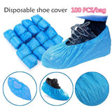 4912 Type Plastic Elastic Top Disposable Shoe Cover for Rainy Season (50 Pairs) - SWASTIK CREATIONS The Trend Point