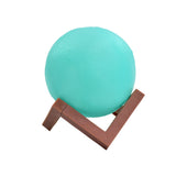 6275 Moon Night Lamp Blue Color with wooden Stand Night Lamp for Bedroom - SWASTIK CREATIONS The Trend Point