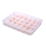 2645 24 Grids Plastic Egg Box Container Holder Tray for Fridge with Lid for 2 Dozen Egg Tray - SWASTIK CREATIONS The Trend Point