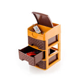 4792 Mini 3 Layer D Storage used in all kinds of household and official places for storing of various types of stuffs and items etc. - SWASTIK CREATIONS The Trend Point