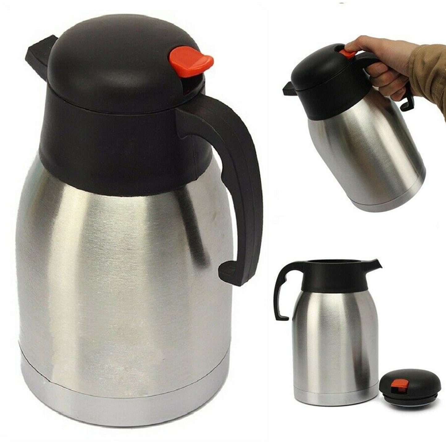 6458 Thermos steel Flip Lid Flask, 1500 milliliters - SWASTIK CREATIONS The Trend Point SWASTIK CREATIONS The Trend Point