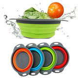 2712 A Round Small Silicone Strainer widely used in all kinds of household kitchen purposes while using at the time of washing utensils for wash basins and sinks etc. - SWASTIK CREATIONS The 