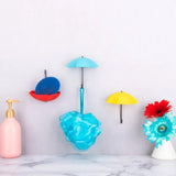 9063 Multipurpose Umbrella Key Hat Holder Wall Hanging Hook Multicolor - SWASTIK CREATIONS The Trend Point