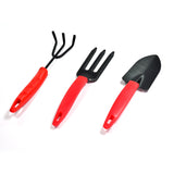 9070 3pcs Small sized Hand Cultivator, Small Trowel, Garden Fork - SWASTIK CREATIONS The Trend Point