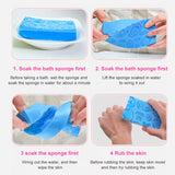 6234 Ultra Soft Exfoliating Sponge | Dead Skin Remover Sponge For Body | Face Scrubber for Women and Men - SWASTIK CREATIONS The Trend Point