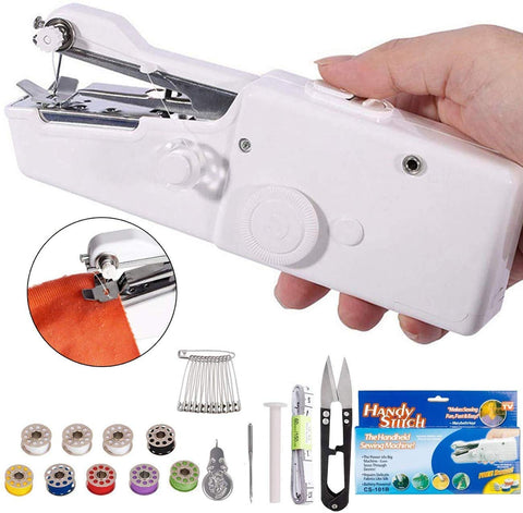 1232 Handheld Portable Mini Electric Cordless Sewing Machine for Beginners - SWASTIK CREATIONS The Trend Point