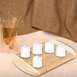 7221 Festival Decorative - LED Tealight Candles (White, 24 Pcs) - SWASTIK CREATIONS The Trend Point