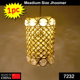 7232 Meadium Size Dimond Layer Golden Jhoomer For Home Decoration - SWASTIK CREATIONS The Trend Point