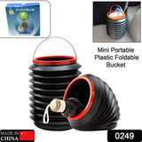 Foldable Storage Bucket , Water Container & Dustbin Multiuse Bucket For Home , Car & Kitchen Use Bucket