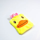 6511 Yellow Duck small Hot Water Bag with Cover for Pain Relief, Neck, Shoulder Pain and Hand, Feet Warmer, Menstrual Cramps. - SWASTIK CREATIONS The Trend Point