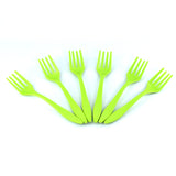 2839 Small plastic 6pc Serving Fork Set for kitchen - SWASTIK CREATIONS The Trend Point