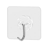 9055 100PC MULTIPURPOSE STRONG SMALL STAINLESS STEEL ADHESIVE WALL HOOKS - SWASTIK CREATIONS The Trend Point