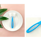 4003 U-Shaped Toothbrush for Kids Manual Whitening Toothbrush Silicone Brush Head for Kids Children Infant Toothbrush For 2-6 Years - SWASTIK CREATIONS The Trend Point