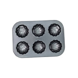 7076 6 slot Non-Stick Muffins Cupcake Pancake Baking Molds Tray (Moq :-5) - SWASTIK CREATIONS The Trend Point