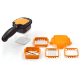 2069 5 In 1 Nicer Dicer used for cutting and shredding of various types of food stuff in all kitchen purposes. - SWASTIK CREATIONS The Trend Point