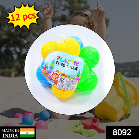 8092 Baby Premium Multicolour Balls for Kids Pool Pit/Ocean Ball Without Sharp Edges Soft Balls for Toddler Play Tents & Tunnels Indoor & Outdoor - SWASTIK CREATIONS The Trend Point