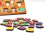 3495 Wooden Capital Alphabets Letters Learning Educational Puzzle Toy for Kids. - SWASTIK CREATIONS The Trend Point