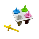 6307 4 Pc Ice Candy Maker used for making ice-creams in all kinds of places including restaurants and ice-cream parlours etc. - SWASTIK CREATIONS The Trend Point