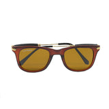Louis Kouros-2148 Buloster Square Brown-Gold Sunglasses For Men & Women~LK-2148 - SWASTIK CREATIONS The Trend Point