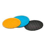 2127 Coasters Round Heat Resistant Pads Flexible for Home Kitchen Tools Tableware (3 pack) - SWASTIK CREATIONS The Trend Point