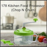 0178 Kitchen Food Processor (Chop N Churn) - SWASTIK CREATIONS The Trend Point
