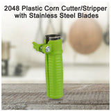 2048 Plastic Corn Cutter/Stripper with Stainless Steel Blades - SWASTIK CREATIONS The Trend Point