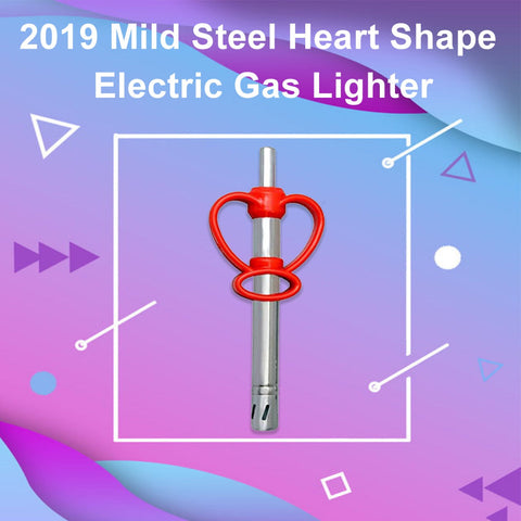 2019 Mild Steel Heart Shape Electric Gas Lighter - SWASTIK CREATIONS The Trend Point