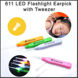 0611 LED Flashlight Earpick with Tweezer - SWASTIK CREATIONS The Trend Point