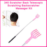 0345 Scratcher Back Telescopic Scratching Backscratcher Massager Kit - SWASTIK CREATIONS The Trend Point