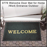0776 Welcome Door Mat for Home/Work Entrance Outdoor - SWASTIK CREATIONS The Trend Point