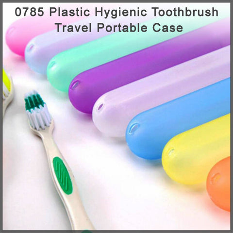 0785 Plastic Hygienic Toothbrush Travel Portable Case - SWASTIK CREATIONS The Trend Point