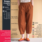 Baggy Cropped Pant