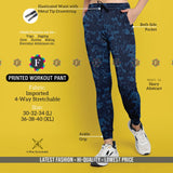 Women's Printed Workout Pant - SWASTIK CREATIONS The Trend Point