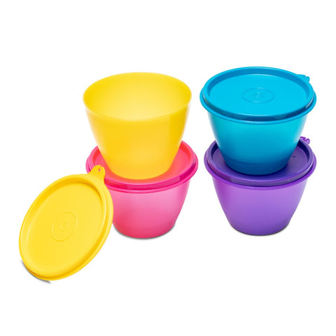 Tupperware BOWLED OVER Set of 4 - SWASTIK CREATIONS The Trend Point