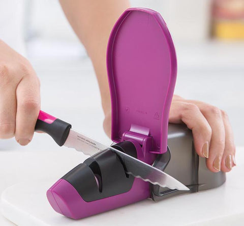 Tupperware ALL-IN-ONE KNIFE SHARPENER - SWASTIK CREATIONS The Trend Point