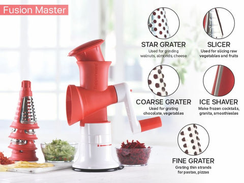 Tupperware FUSION MASTER GRATER HOPP FINE - SWASTIK CREATIONS The Trend Point