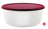 Tupperware SS BOWL - 4 LTR - MERLOT - SWASTIK CREATIONS The Trend Point