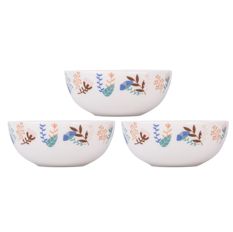 Tupperware Porcelain Bowl_90 ML SF3 - FLORAL - SWASTIK CREATIONS The Trend Point