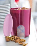 Tupperware REMINDER CANISTER - RADISH - 1.25 LTR - SWASTIK CREATIONS The Trend Point