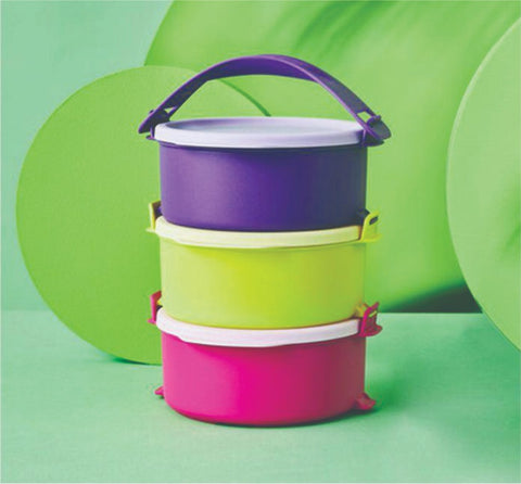 Tupperware TUPP TIFFIN - SET OF 3 - SWASTIK CREATIONS The Trend Point