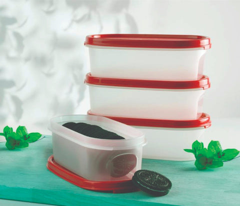 Tupperware MM OVAL#1 - SET OF 4 - SWASTIK CREATIONS The Trend Point